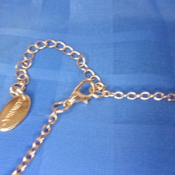 Disney Maleficent Gold Coin Necklace 18" L - Picture 7 of 9